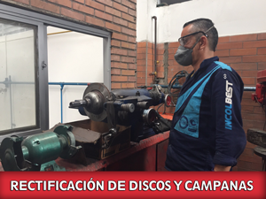 Rectificacion de Discos y Campanas Frenos GBC