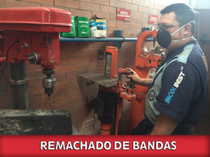 Remachado de bandas